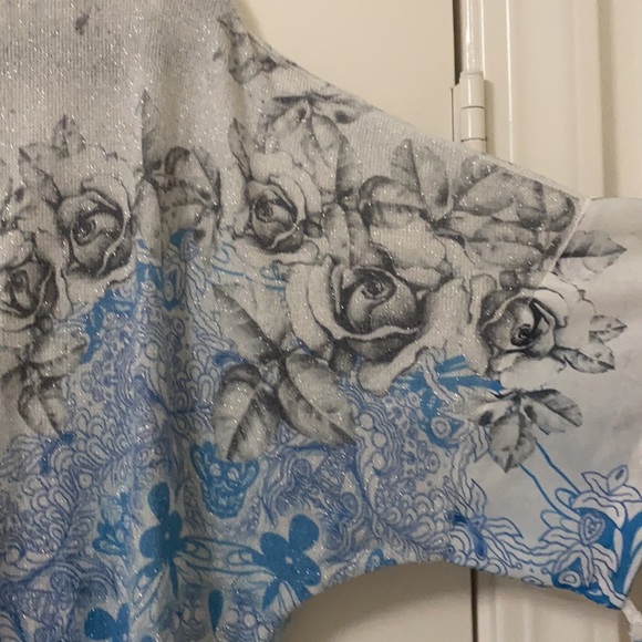 Ribbed flowy t-shirt - Picture 4 of 7